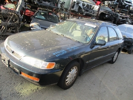 1997 HONDA ACCORD EX WAGON DARK GREEN 2.2L VTEC AT A16358